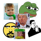 Meme Stickers - WAStickerApps icône