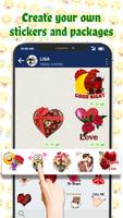 TextSticker for WAStickerApps penulis hantaran