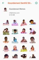 Goundamani Senthil Stickers โปสเตอร์