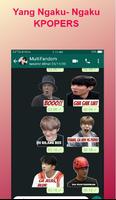 Sticker Kpop Meme Indo captura de pantalla 3