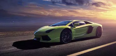 Fast Lamborghini Aventador Wal