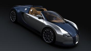Luxury Bugatti Veyron Wallpape ポスター