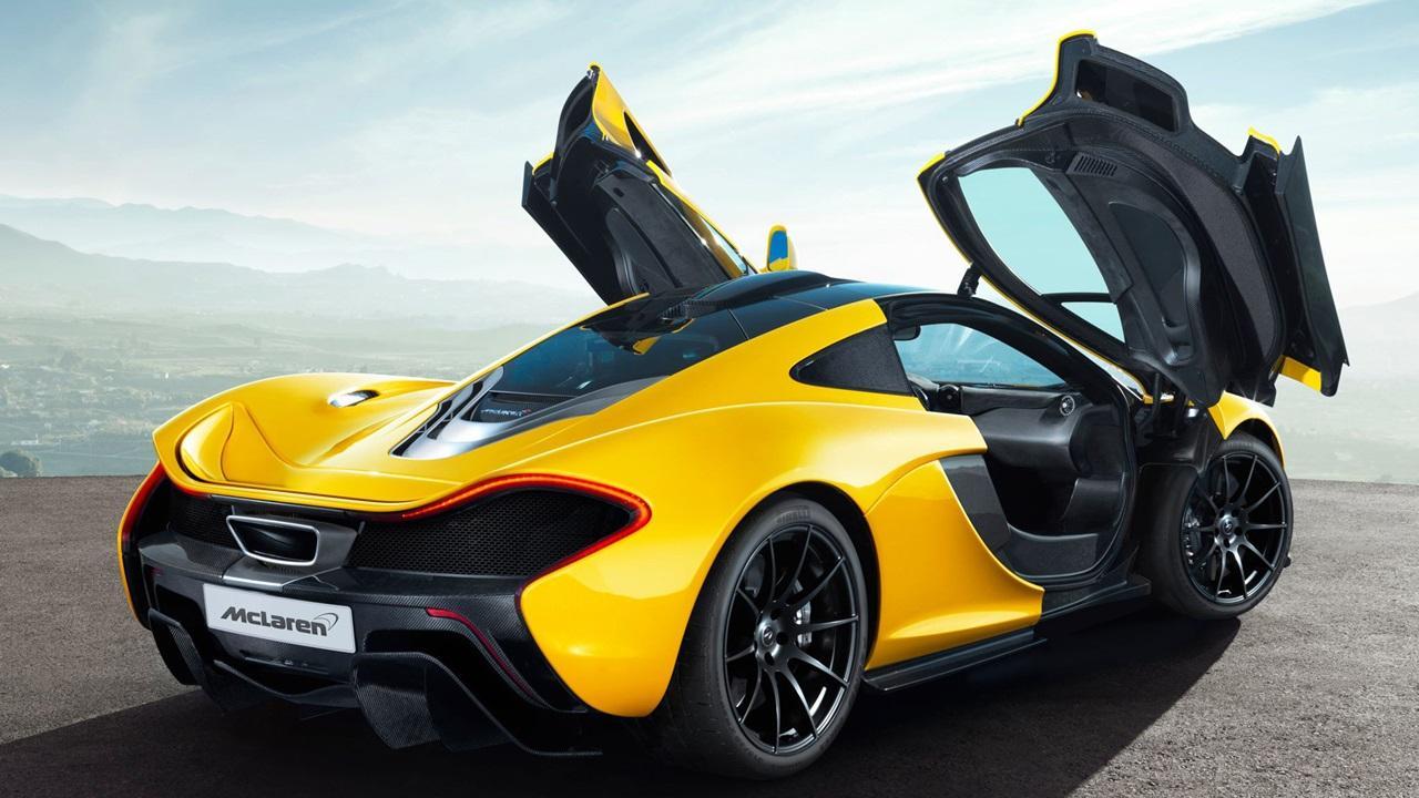 MCLAREN p1 салатовая