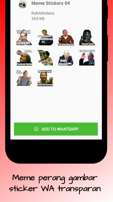 Meme Perang Gambar Stiker Wa Lucu Fur Android Apk Herunterladen
