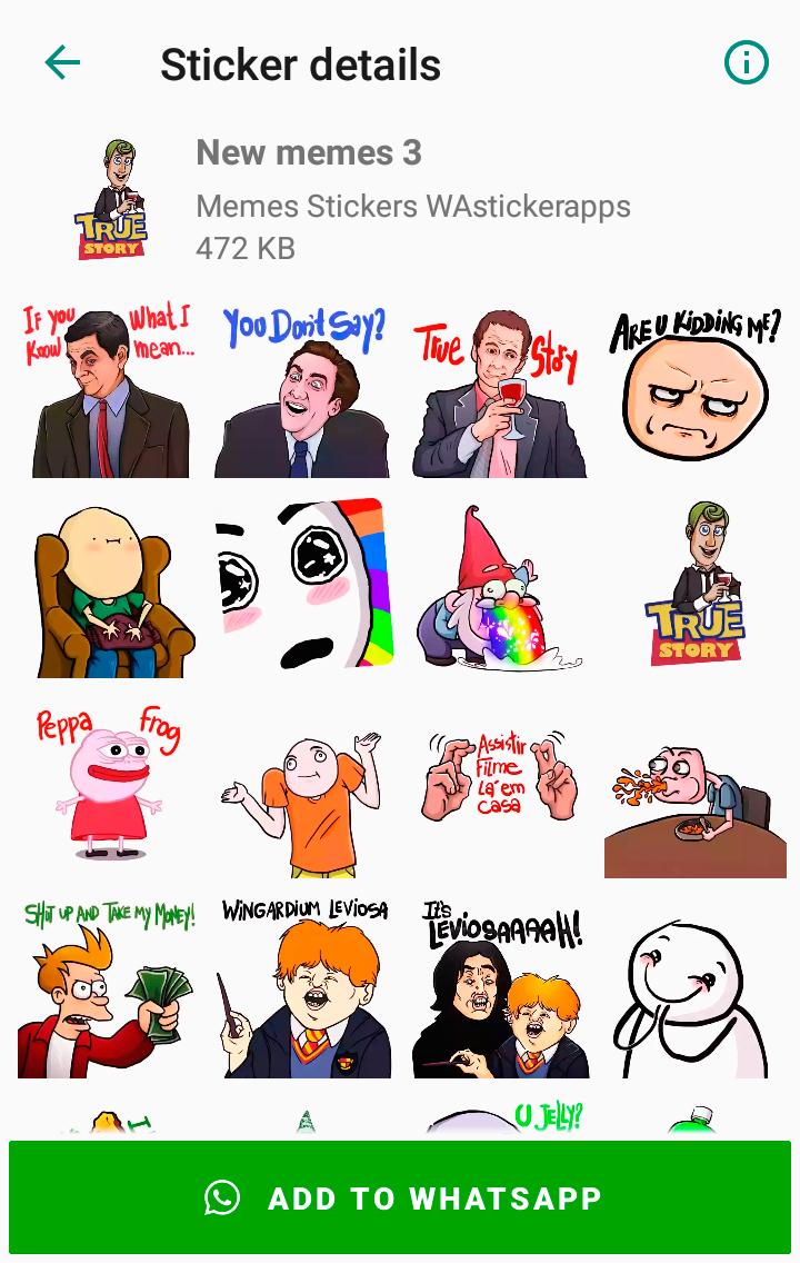 Wastickerapps Memes Stickers Xd83dxde02xd83dxde06xd83dxde1c For Android Apk Download