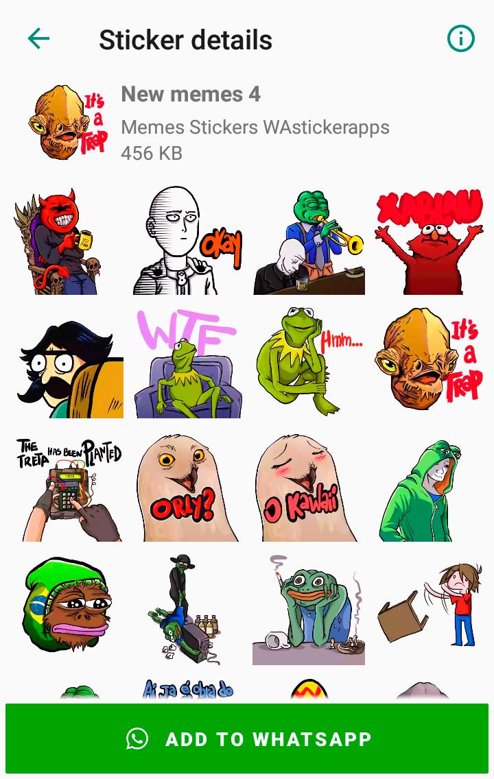 Wastickerapps Memes Stickers Xd83dxde02xd83dxde06xd83dxde1c For Android Apk Download Wastickerapps Memes Stickers Xd83dxde02xd83dxde06xd83dxde1c For Android Apk Download