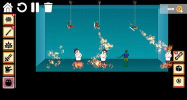 Meme Sandbox: Ragdoll Mutilate imagem de tela 3