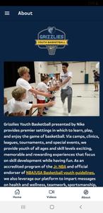 Grizzlies Youth Basketball تصوير الشاشة 3