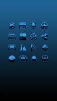 1 Schermata A-BLUE Icon Pack