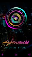 CYBERNEON Xperia Theme الملصق
