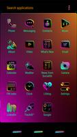 CYBERNEON Xperia Theme imagem de tela 2