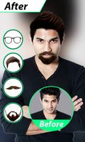 Men Beard and Hair Salon Photo Editor تصوير الشاشة 2