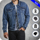 ikon Men jeans jacket photo editor – Caps & Mufflers