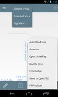 GPS Logger for Android اسکرین شاٹ 1