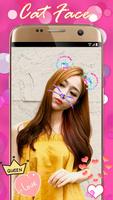 Cat Face Camera Editor Plakat