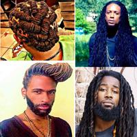 Men Dreadlocks Styles Affiche