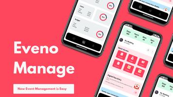 Eveno- An Event Management App Affiche