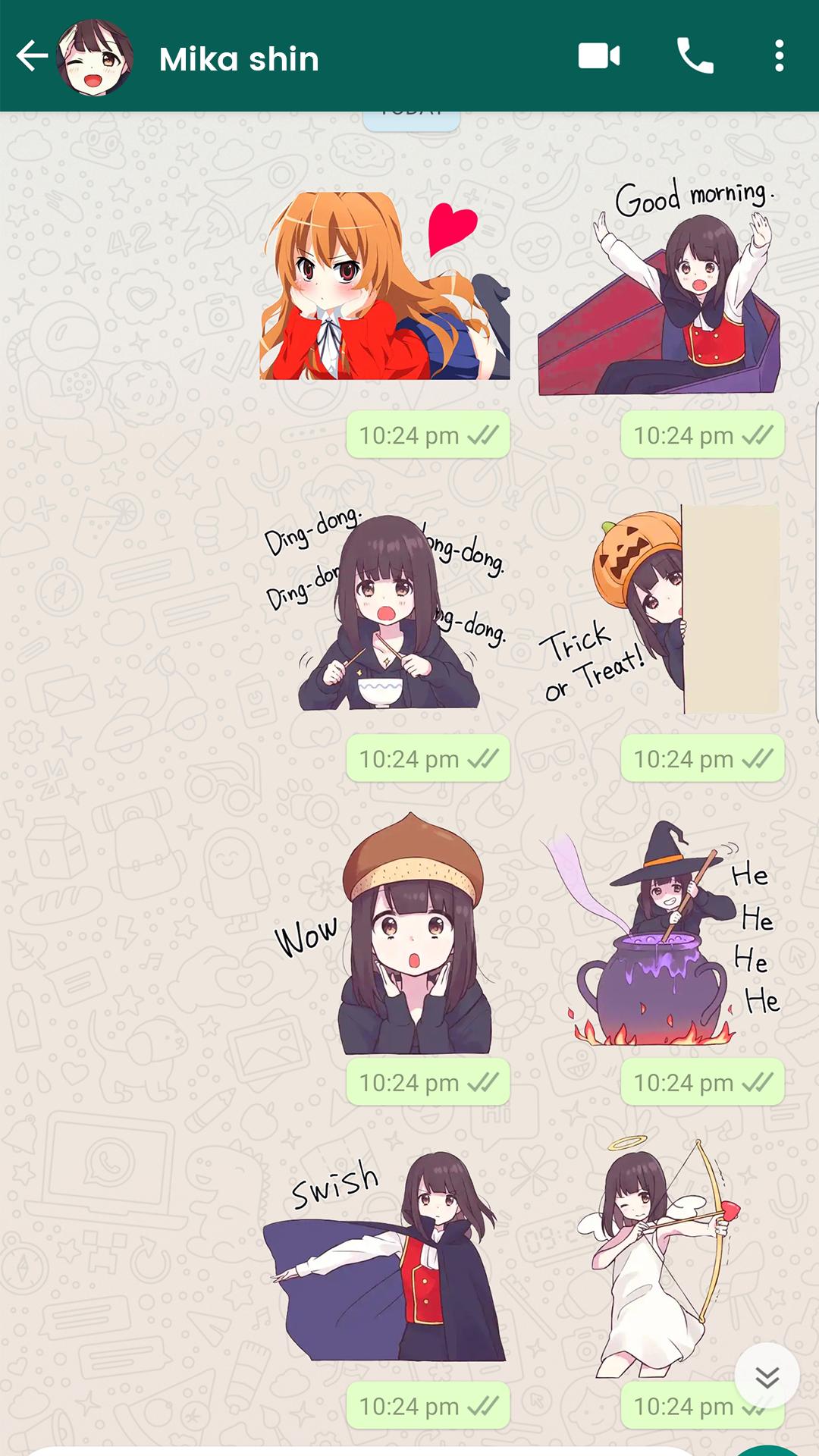 Dark Side Anime Sticker - Dark Side Anime Menhera Chan - Discover & Share  GIFs