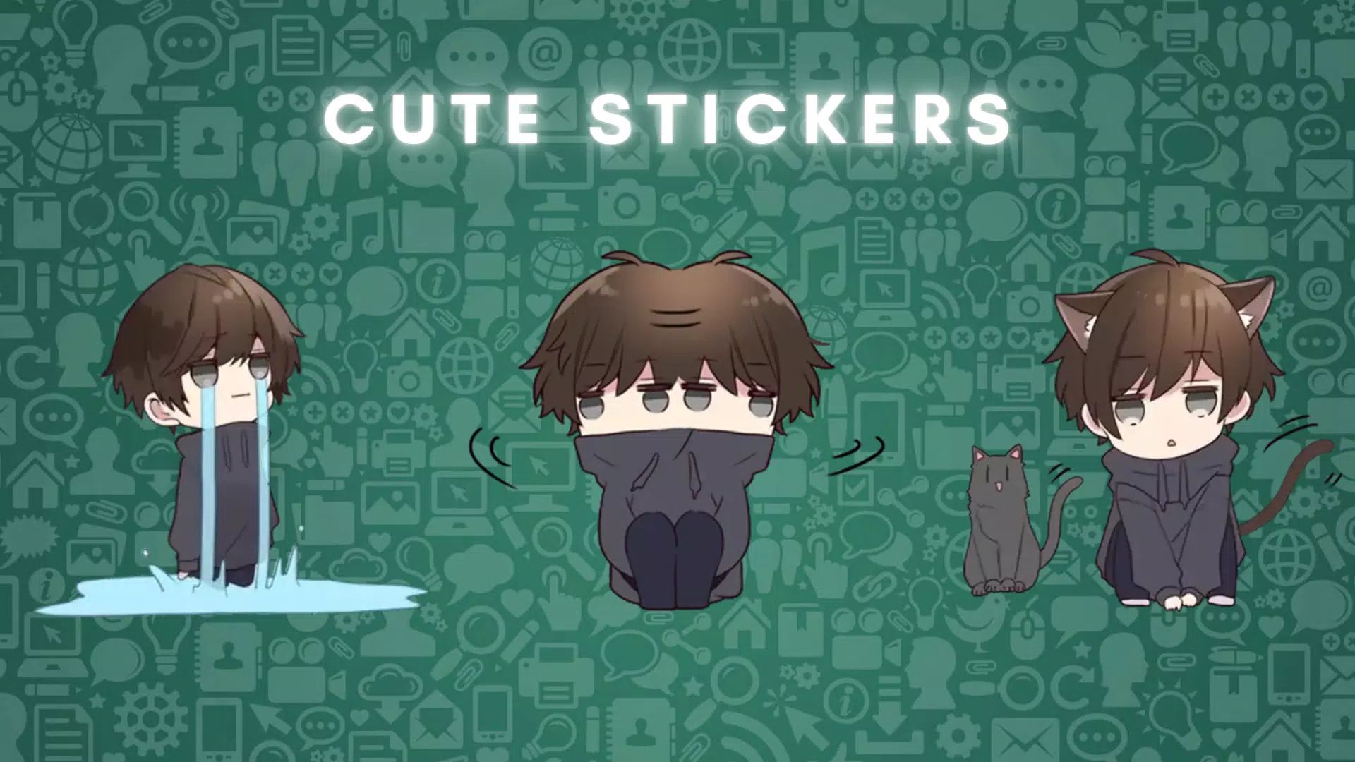 Anime Menhera Kun Sticker - Anime Menhera kun Bored - Discover