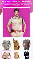Man Police Suit Photo Editor-M ảnh chụp màn hình 1