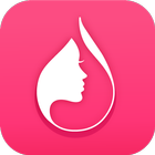 Calendario menstrual icono
