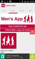 Men's App imagem de tela 1