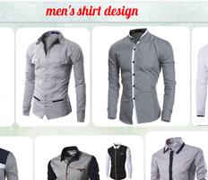 men's shirt design 포스터