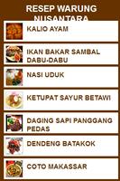 پوستر Resep Warung Nusantara