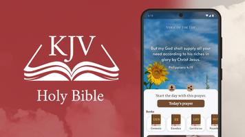 King James Bible +Daily Verses Affiche
