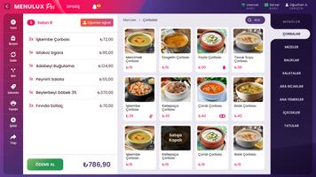 Menulux Restaurant POS Sistemi screenshot 2
