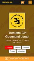 Trentatre Giri Gourmand Burger ポスター