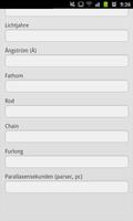 برنامه‌نما Unit of Length Converter عکس از صفحه