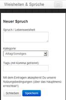 Lebensweisheiten & Sprüche screenshot 3