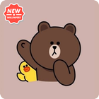 Cute Boy Bear Wallpaper 圖標