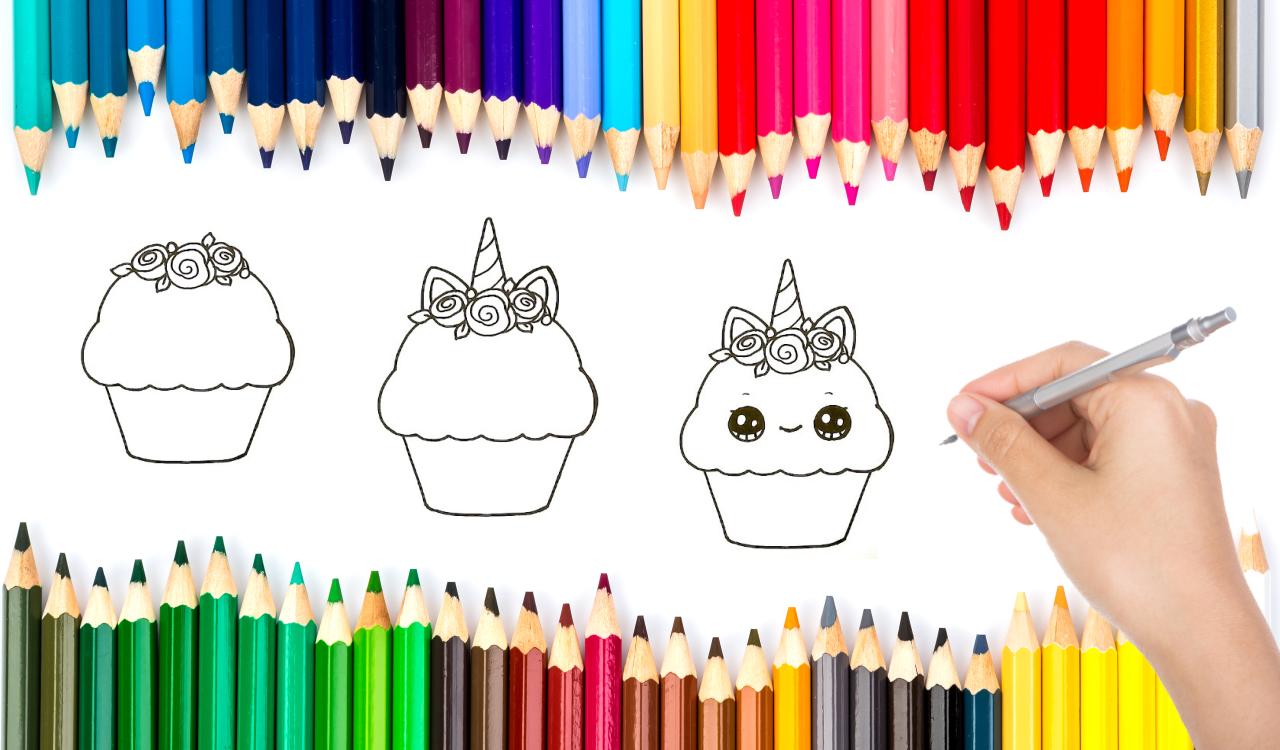 Android 用の かわいいカップケーキの描き方 Apk をダウンロード
