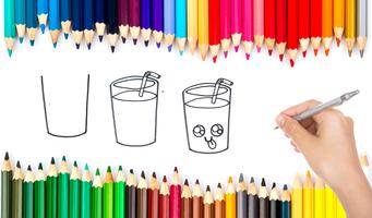 如何繪製可愛的橙色Jus 截圖 3