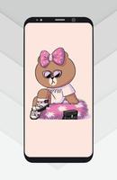Cute Girl Bear Wallpaper 截圖 3