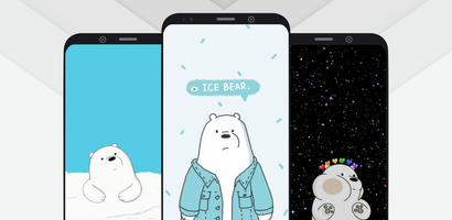 Cute Ice Bear Wallpaper 海報