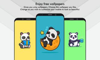 Cute Panda Wallpaper 海報