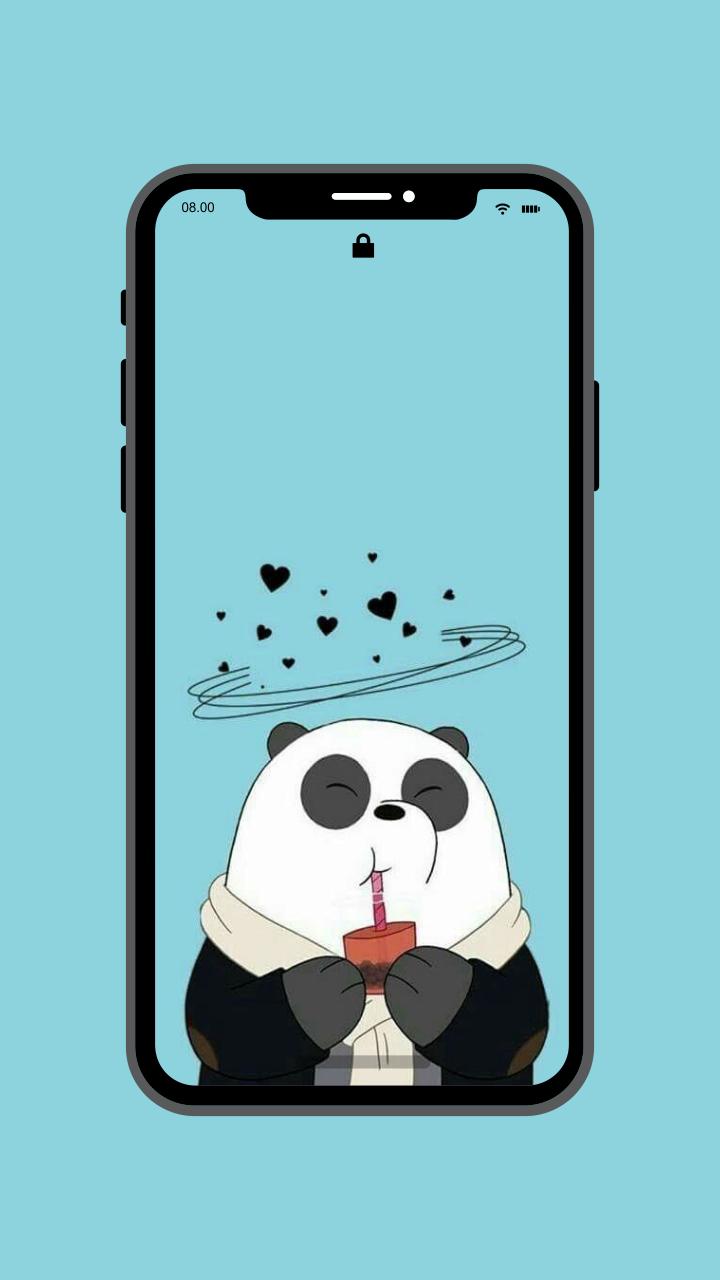 Wallpaper Panda Lucu Cute For Android Apk Download