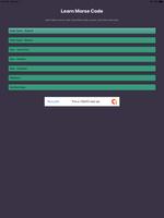 Morse Code Flashcards+Quizzes capture d'écran 3