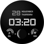ikon MW20 Minimal Digital Watch