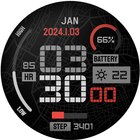 MW26 City Digital Watch آئیکن