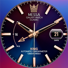 Classic Watch Face Gold आइकन