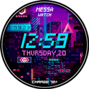 Cyberpunk Pixel Watch Messa APK