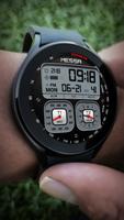 Messa Watch Face Digital DW14 Plakat