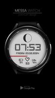 Minimal Pixel Watch Face Moon imagem de tela 2