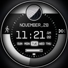 Retro NASA Space Watch Face icono