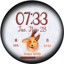 Animal Snow Dog Watch Face APK