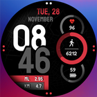 Sport watchface digital NY আইকন